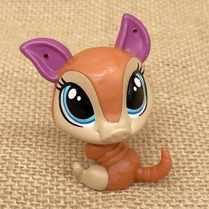 LPS Audra Shelter Armadillo 4100 Blue Eyes Pink Ears Littlest Pet Shop Walmart